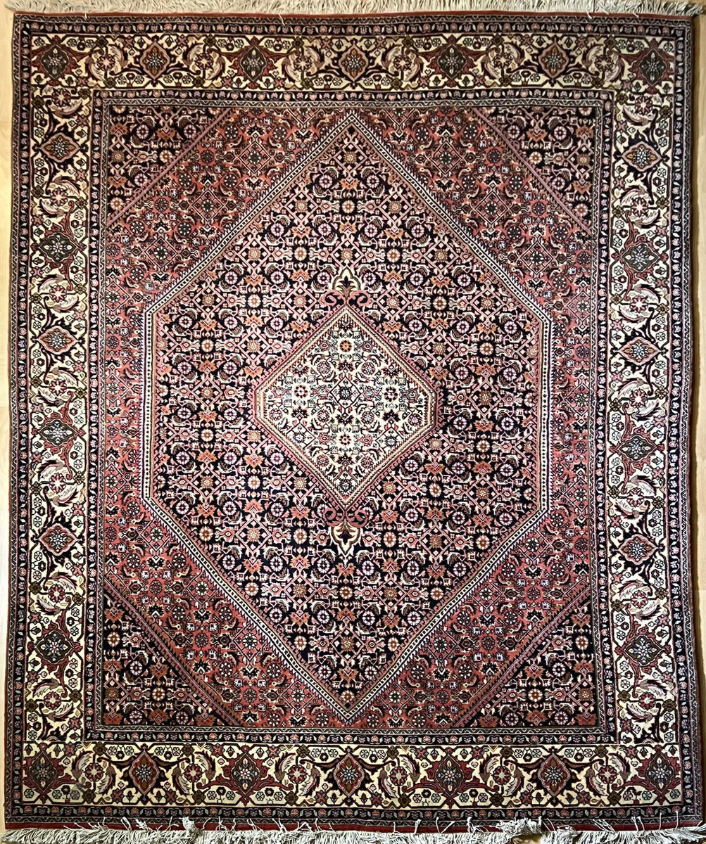 Iranian Bijar Hand Knotted Rug