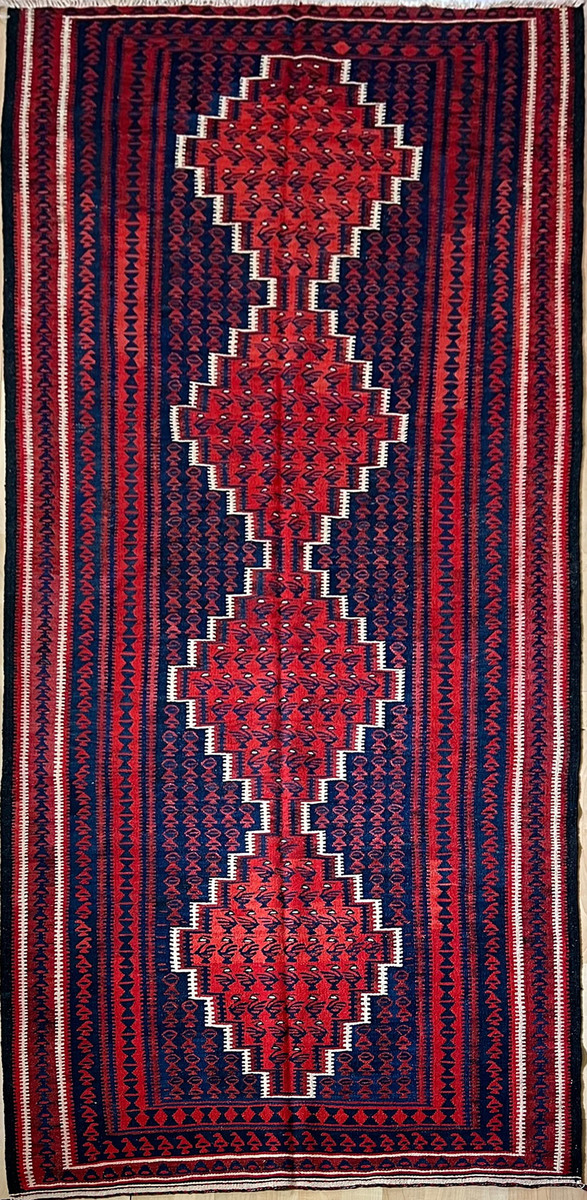 Vintage Senneh Kilim