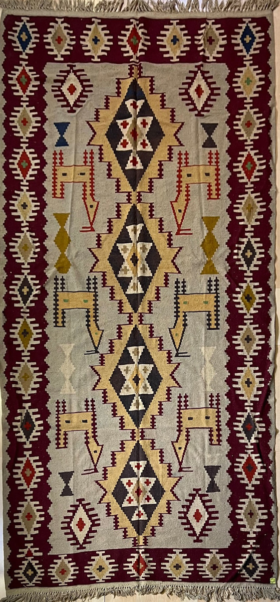 Vintage Kashkai Kilim extra