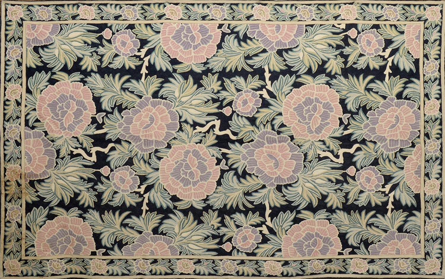 Indian Floral Carpet (9 x 5.75')