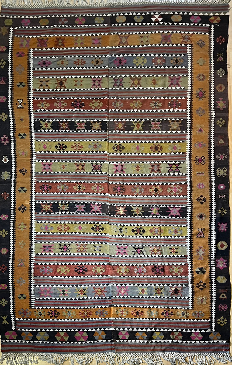 Antique Turkish Konia Kilim