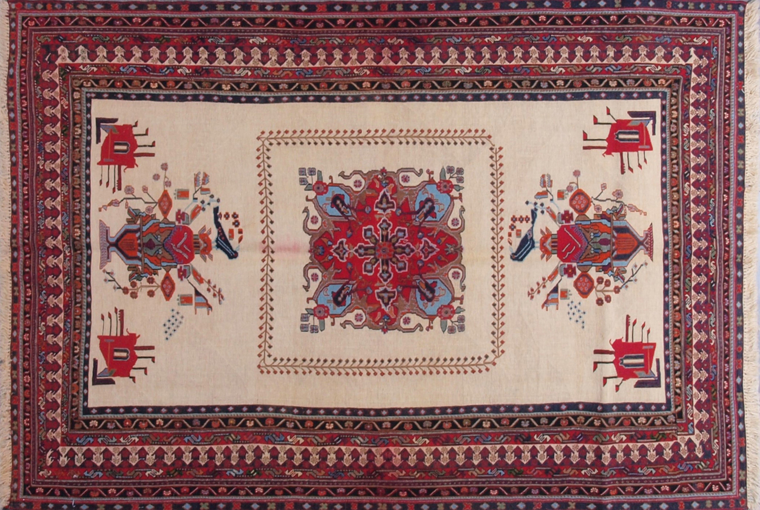Sherkat Farsh Kilim Carpet 6.5 x 4.5 FT