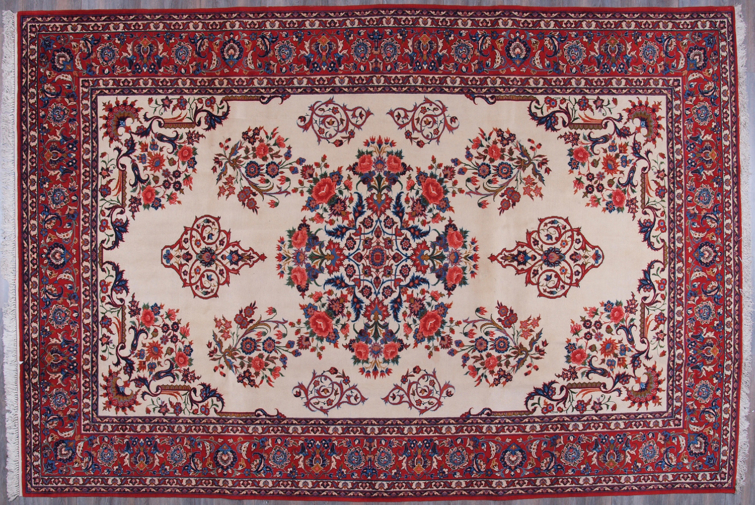 Vintage Isfahan Carpet