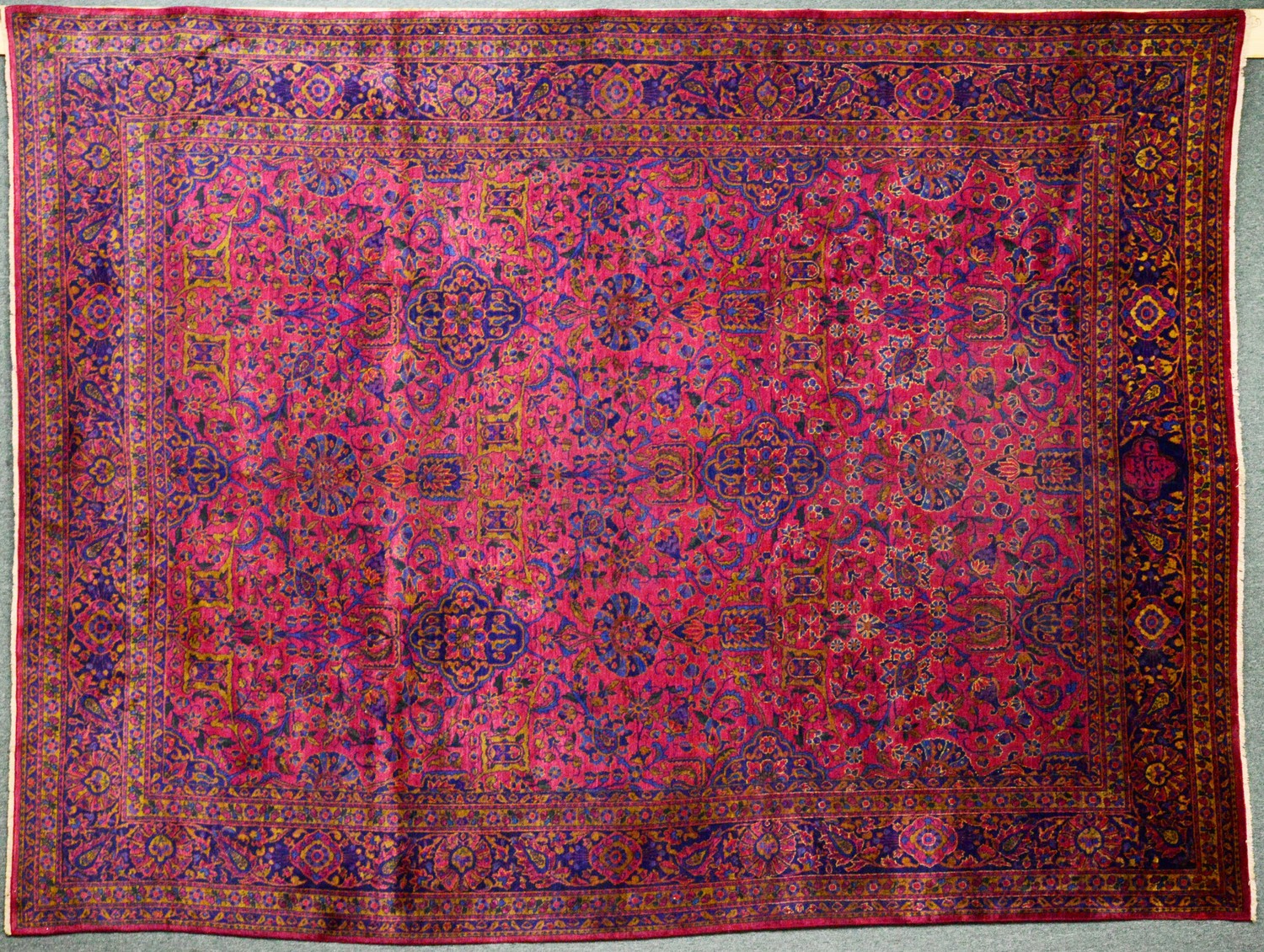 Antique Persian Sarouk Carpet 11.5 x 8.25 FT