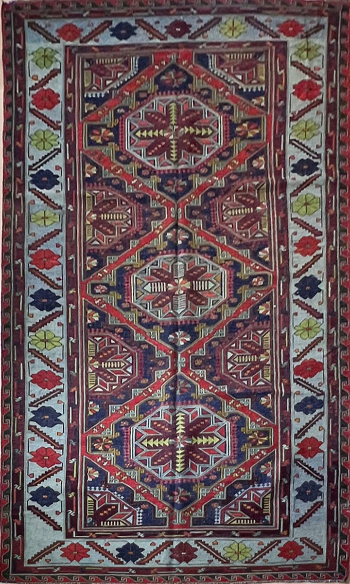 Antique Lezghi Daghestan Sumak