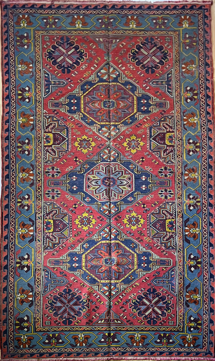 Antique Lezghi Daghestan Sumak