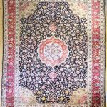 Tabriz Extra Fine 60 Raj Silk Touch and Silk Fringes